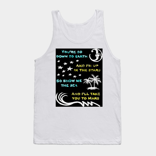 Stars and Sea Tank Top by ellie419zap